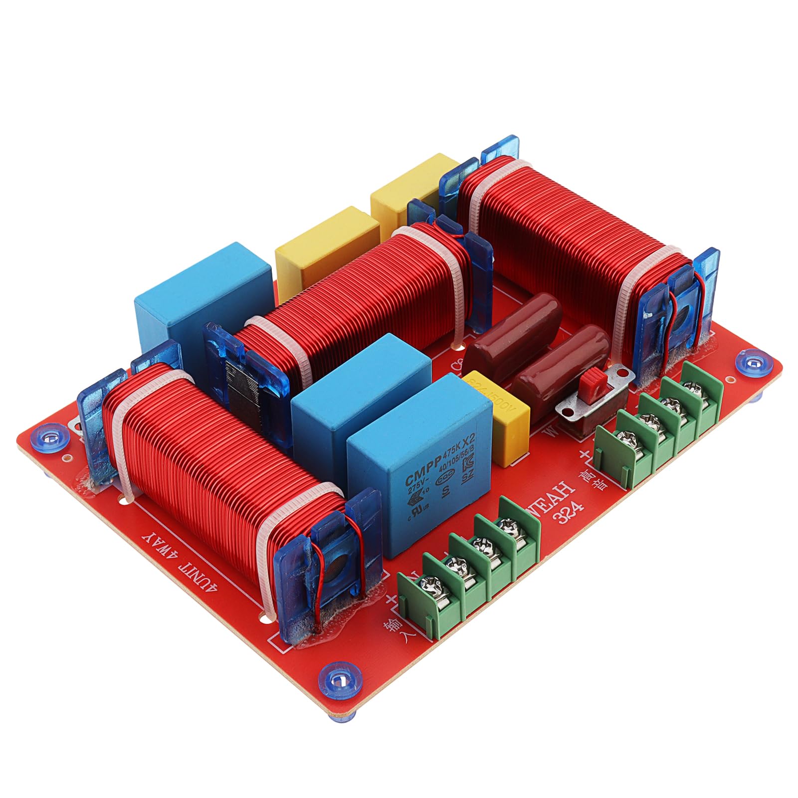 Amazon.com: DriSentri 3 Way Crossover, 400W Adjustable 4-8 Ohm 3